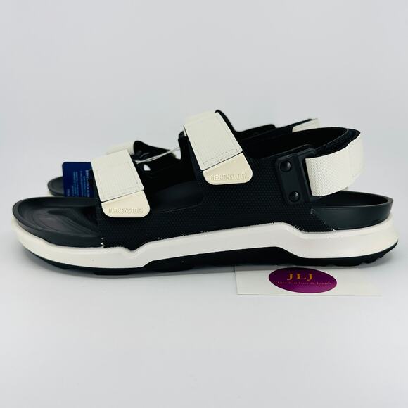 Birkenstock Men\'s Tatacoa Futura Black/White Birko-Flor Sandals Size 44 / 11 US main image 4